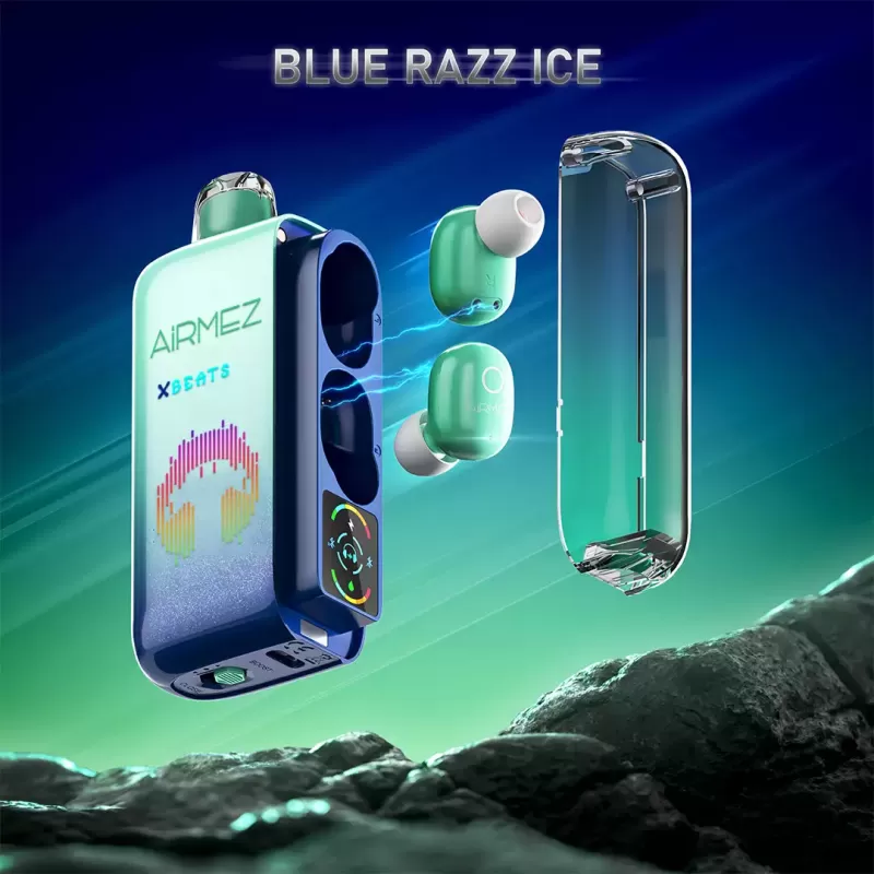 Airmez Xbeats 40000 Puffs – Blue Razz