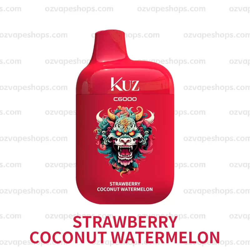 Kuz C6000 Puffs – Strawberry Coconut Watermelon