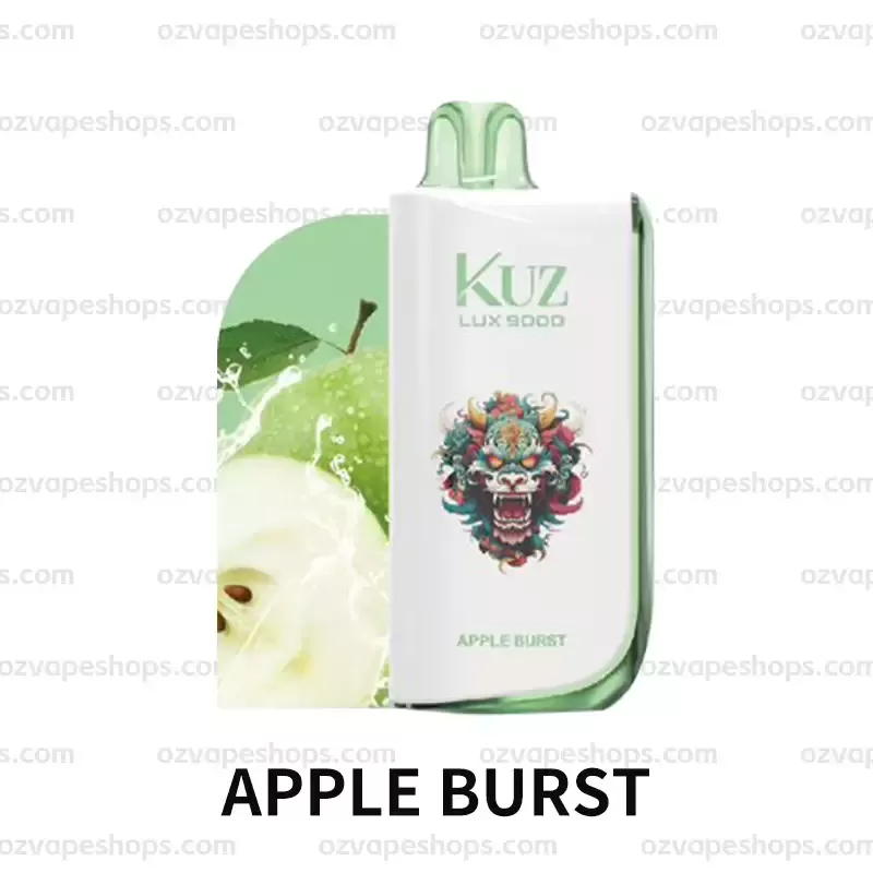 KUZ Ultra 9000 Puffs – APPLE BURST