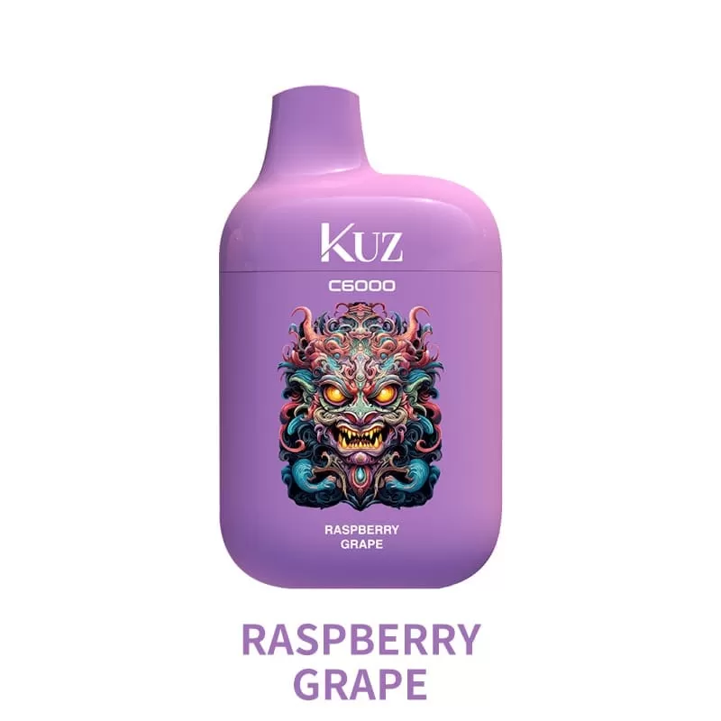 Kuz C6000 Puffs – Raspberry Grape