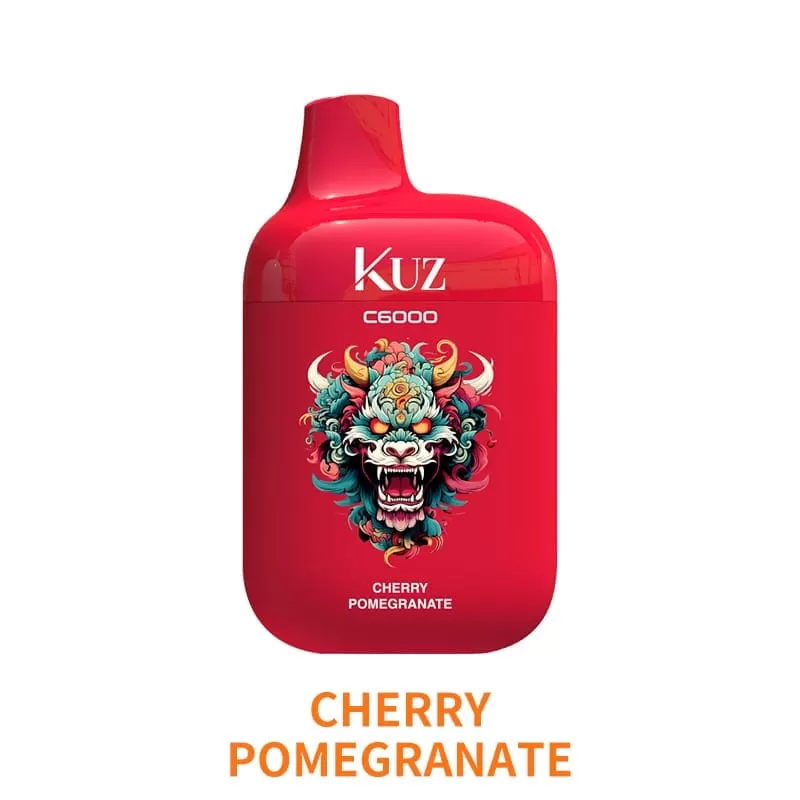 Kuz C6000 Puffs – Cherry Pomegranate