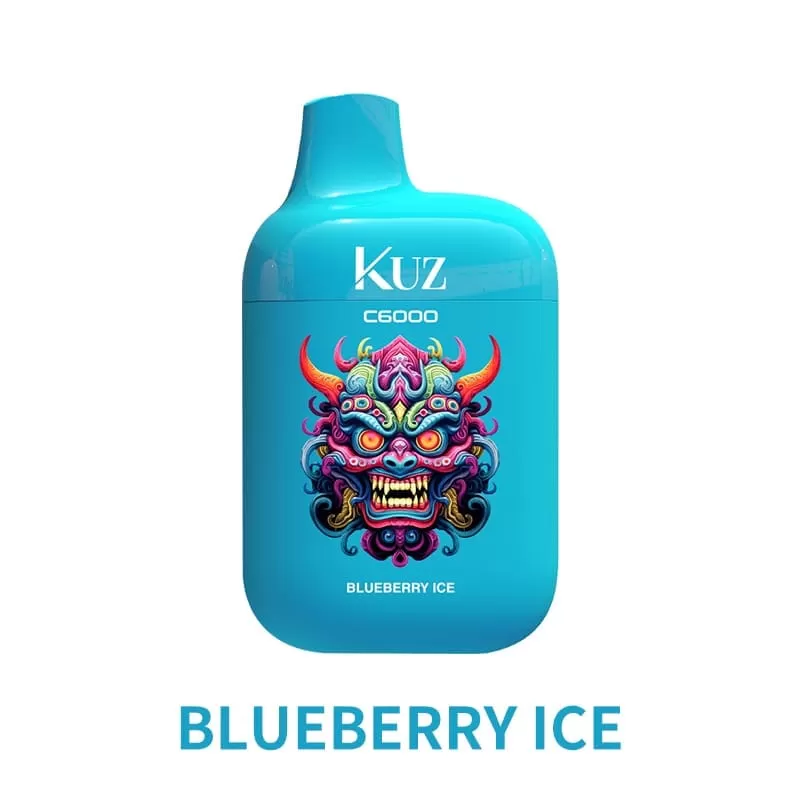 Kuz C6000 Puffs – Blueberry Ice