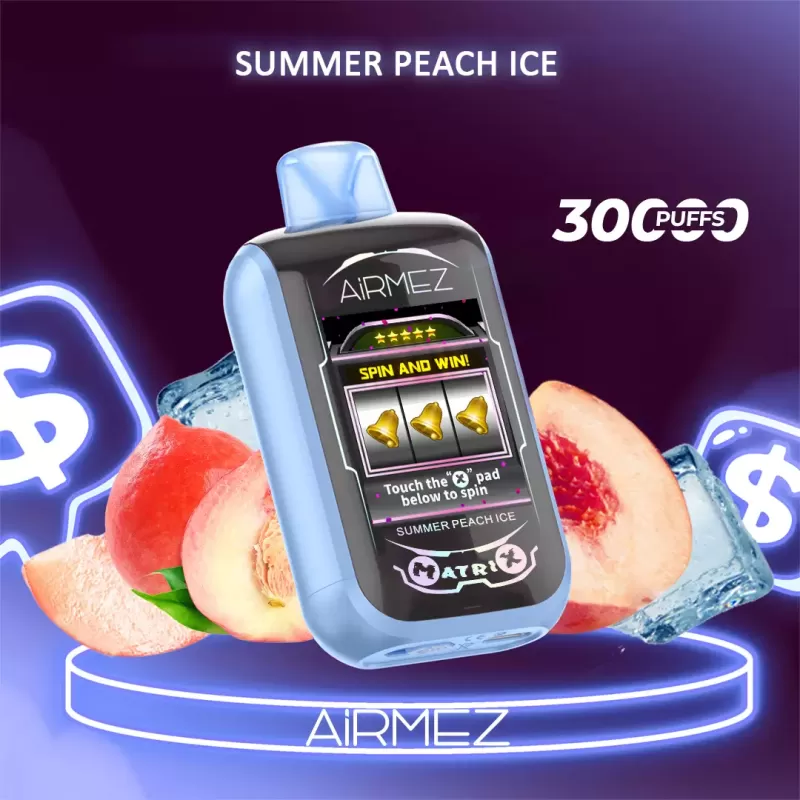 Airmez Matrix Pro 30000 Puffs – Summer Peach Ice