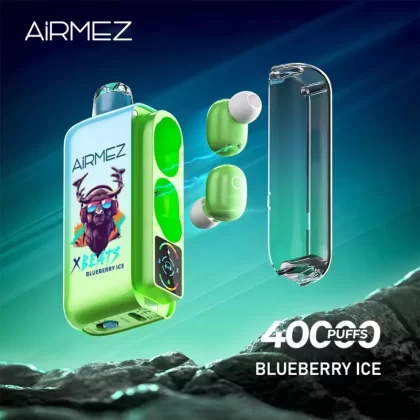 Airmez Xbeats 40000 Puffs – Blueberry Ice