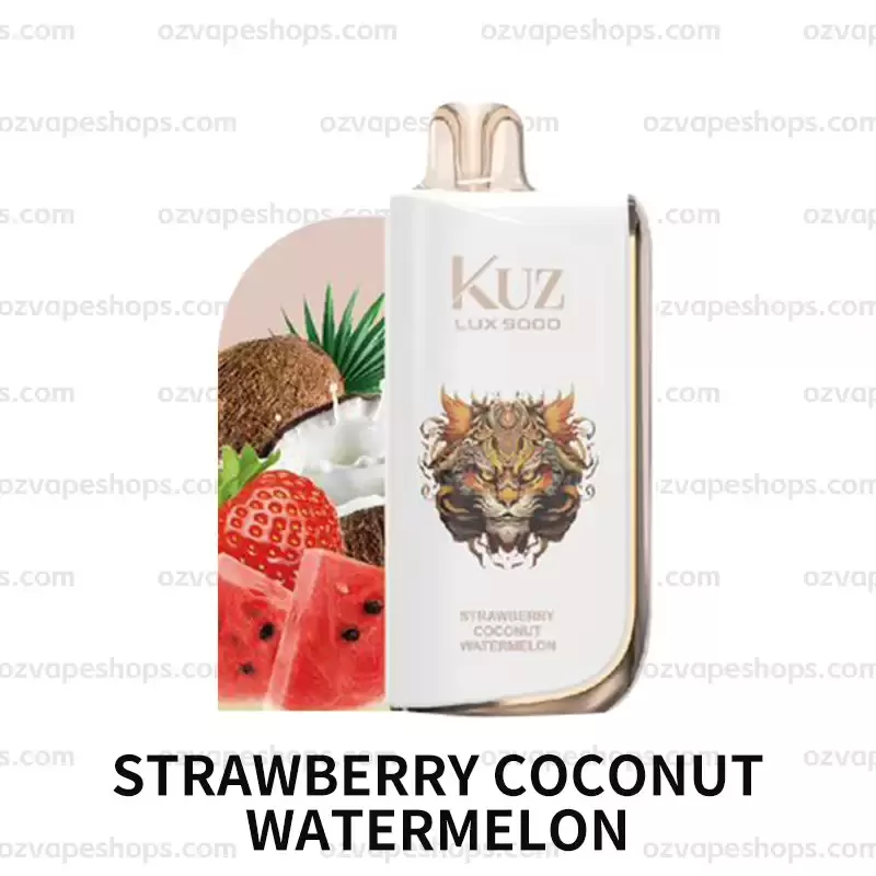 KUZ Ultra 9000 Puffs – STRAWBERRY COCONUT WATERMELON