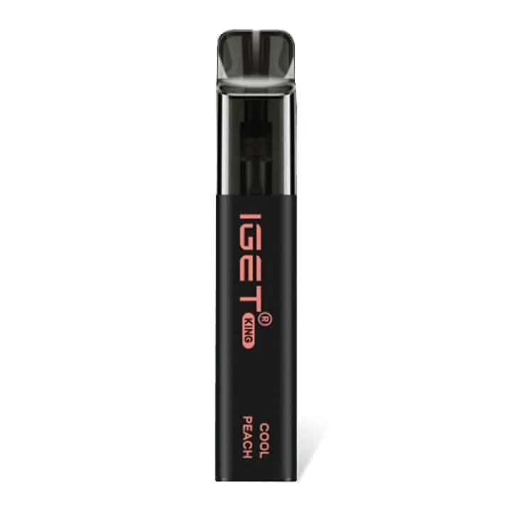 IGET King 2600 Puffs 30 options Cool Peach