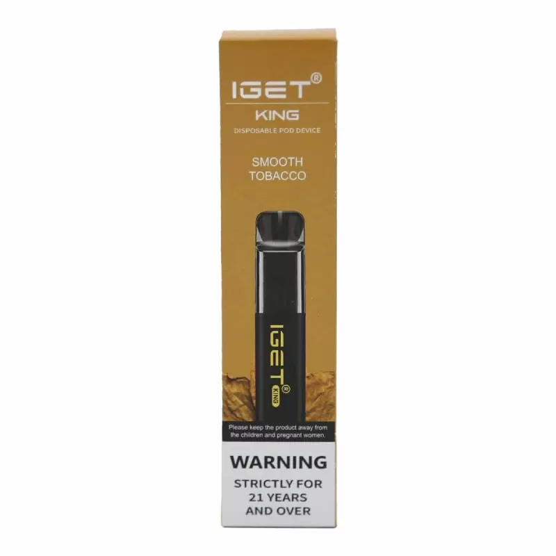 IGET King 2600 Puffs 30 options Smooth Classic Tbcco - Image 3
