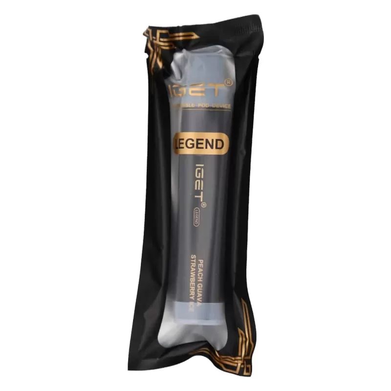 IGET Legend 4000 Puffs Peach Guava Strawberry Ice - Image 3