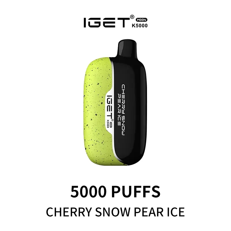 IGET Moon K5000 Puffs – Cherry Snow Pear Ice