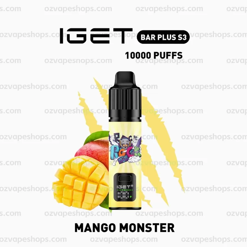 IGET Bar Plus S3 Kit – Mango Monster