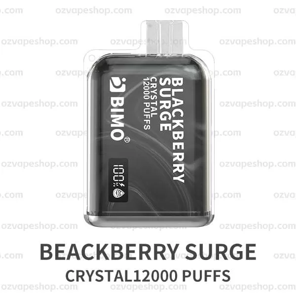 BIMO Crystal 12k Puffs- Blackberry Surge