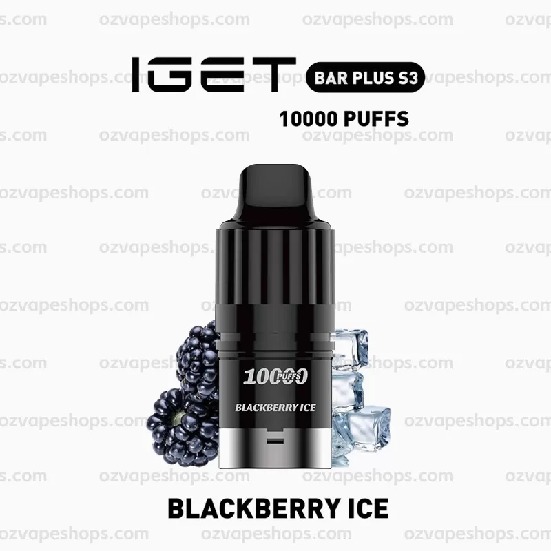 IGET Bar Plus S3 Pod – Blackberry Ice