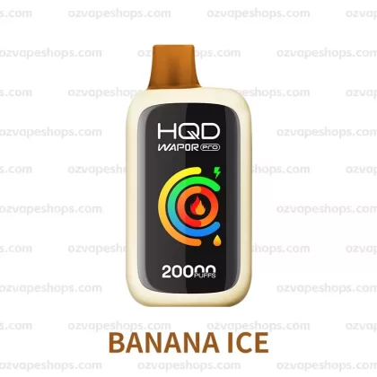 HQD Cuive Slick 20000 – Banana Ice