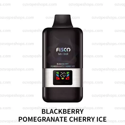 Fisco Max Bar 12000 Puffs – Blackberry Pomegranate Cherry Ice