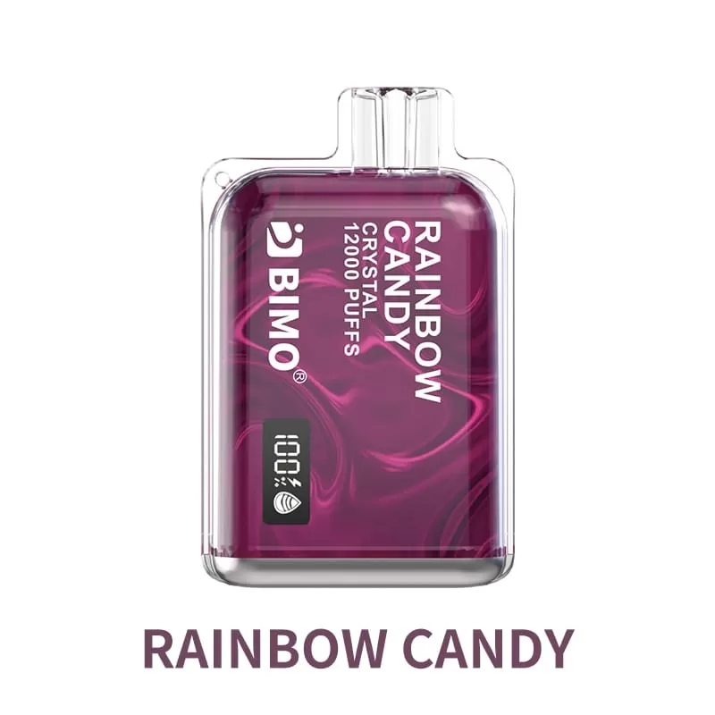 BIMO Crystal 12k Puffs- Rainbow Candy