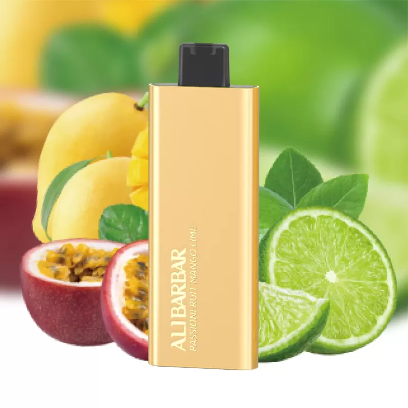 ALIBARBAR Pandora 7000 PUFFS – Passionfruit Mango Lime