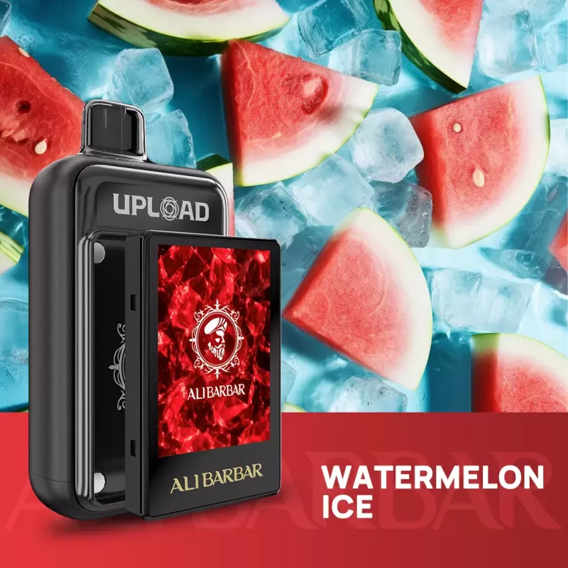 ALIBARBAR UPLOAD 25000 PUFFS – Watermelon Ice