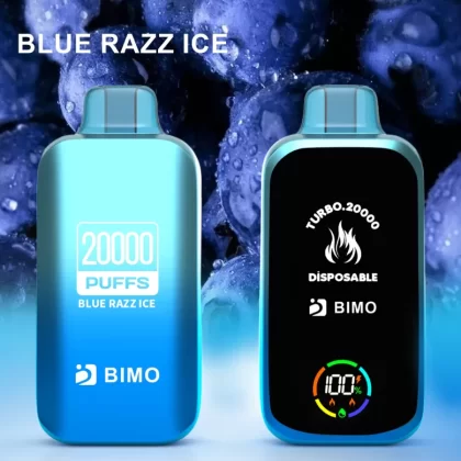 BIMO Turbo 20000 Puffs – Blue Razz Ice