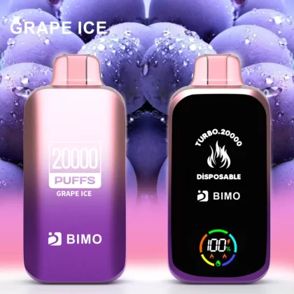 BIMO Turbo 20000 Puffs – Grape Ice