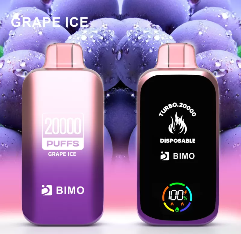 BIMO Turbo 20000 Puffs – Grape Ice