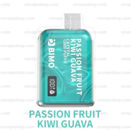 BIMO Crystal 12k Puffs- Passion Fruit Kiwi Guava