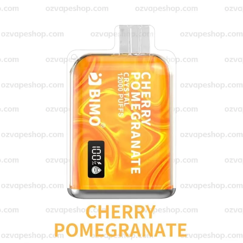 BIMO Crystal 12k Puffs- Cherry Pomegranate