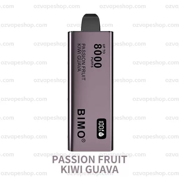 BIMO 8000 Puffs- PASSION FRUIT KIWI GUAVA