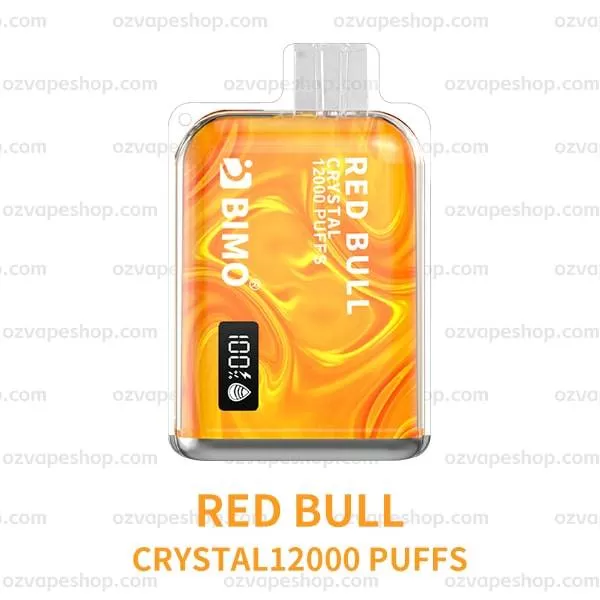 BIMO Crystal 12k Puffs- Red Bull
