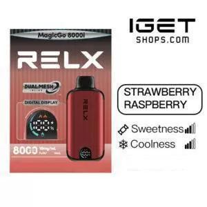 Relx Magicgo i8000 Strawberry Raspberry