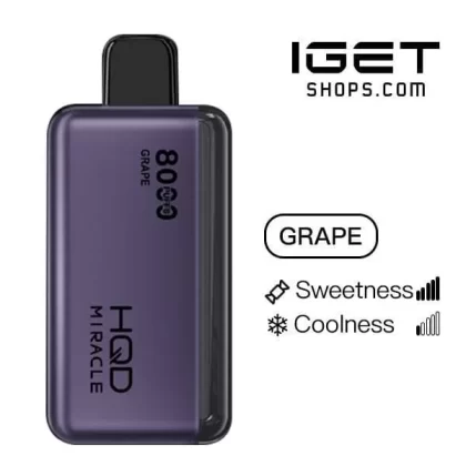 HQD Miracle 8000 – Grape