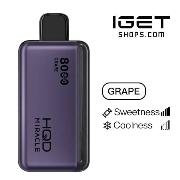 HQD Miracle 8000 – Grape