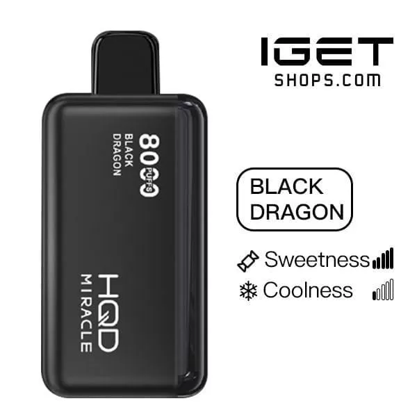 HQD Miracle 8000 – Black Dragon