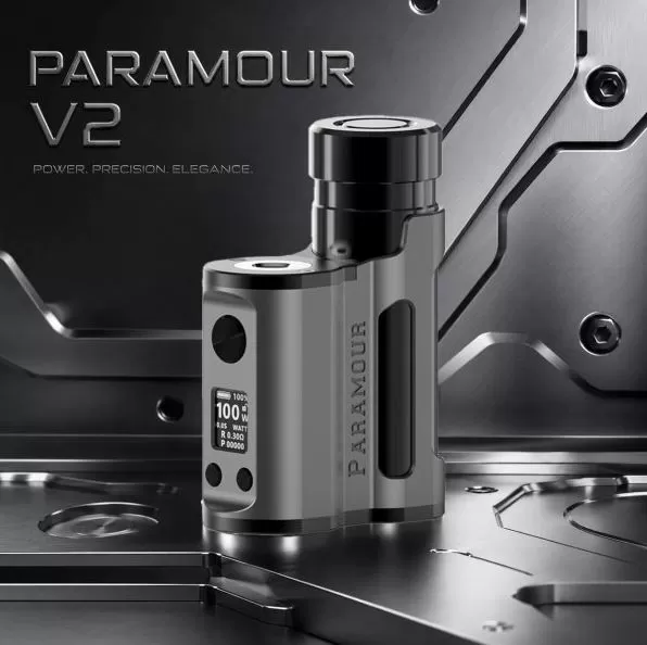 Paramour V2 SBS 100W Silver/Black – Mechvape
