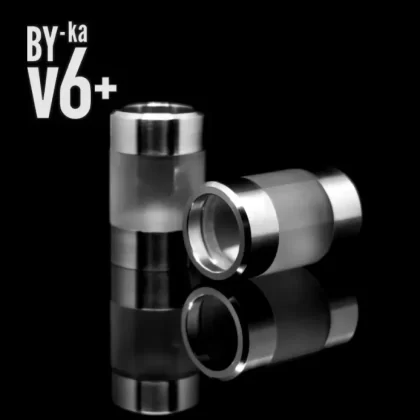 BY-ka v.6+ RTA Standard Combi PC/Inox tank – Vape Systems