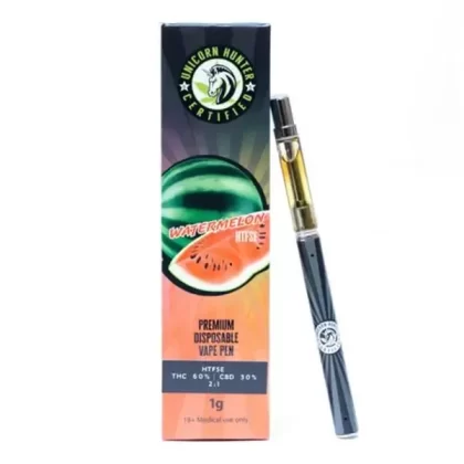 Unicorn Hunter Watermelon 1gram THC Vape Pen