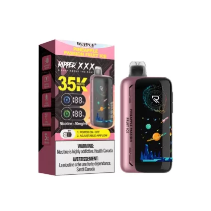 RufPuf Ripper XXX 35K Puffs Disposable Vape 50mg – Pineapple