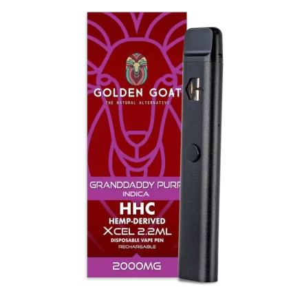 Golden Goat Granddaddy Purple 2.2ml HHC Vape Pen