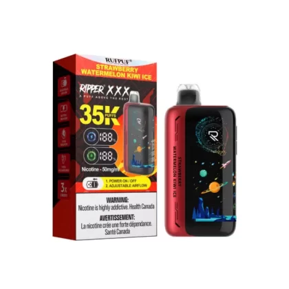 RufPuf Ripper XXX 35K Puffs Disposable Vape 50mg – Strawberry