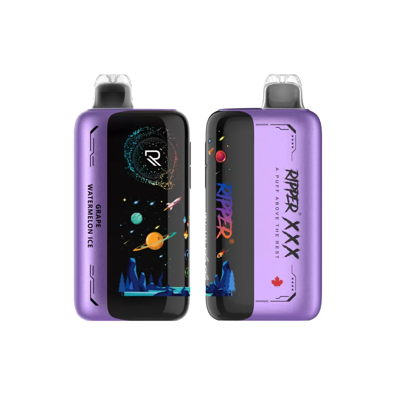 RufPuf Ripper XXX 35K Puffs Disposable Vape 50mg – Grape Watermelon - Image 2