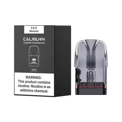 Uwell Caliburn G3 Replacement Pods (0.4/0.6/0.9Ω)