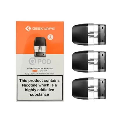 GeekVape Q Replacement Pod 2ml (0.6/0.8/1.2 Ω)
