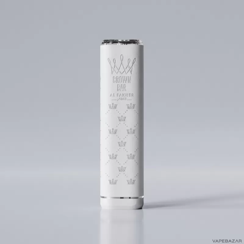 Al Fakher Crown Bar 15K Pro Max Basisgerät – Weiß - Image 2