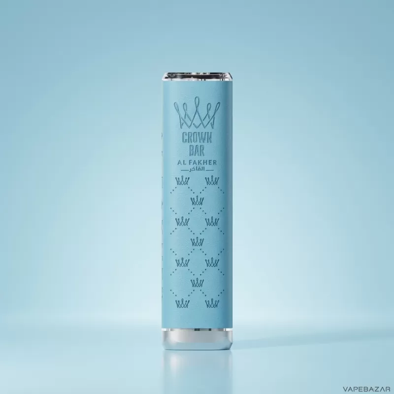 Al Fakher Crown Bar 15K Pro Max Basisgerät – Hellblau - Image 2