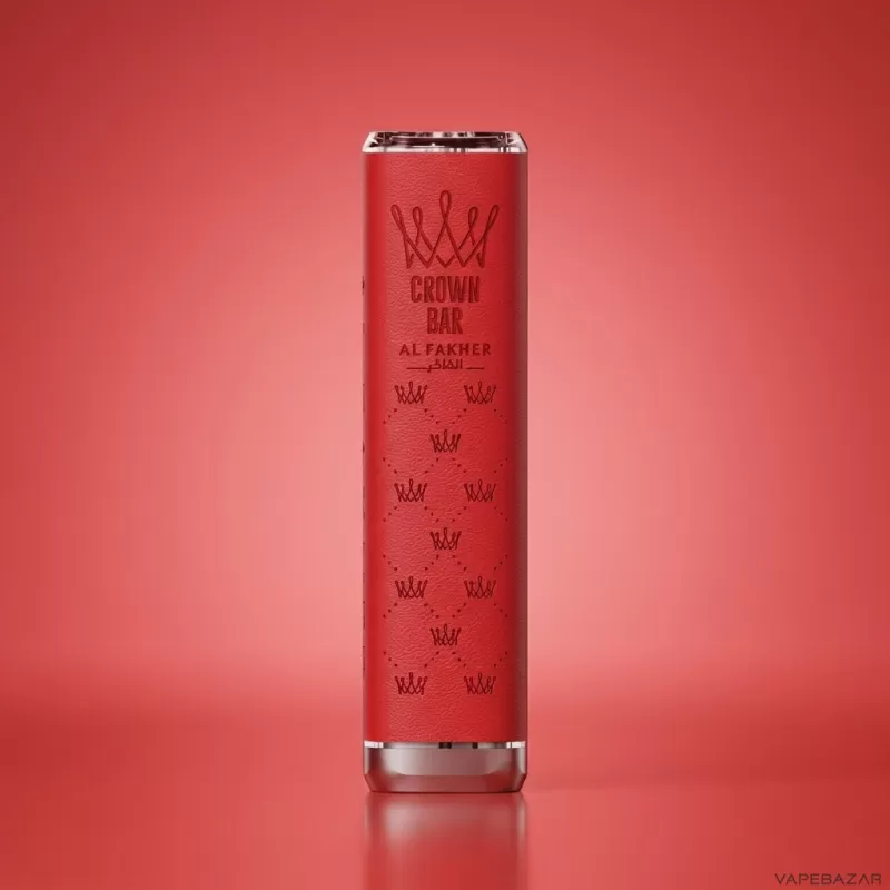 Al Fakher Crown Bar 15K Pro Max Basisgerät – Rot - Image 2