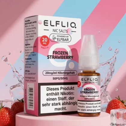 Elfliq Nikotinsalz Liquid – Frozen Strawberry