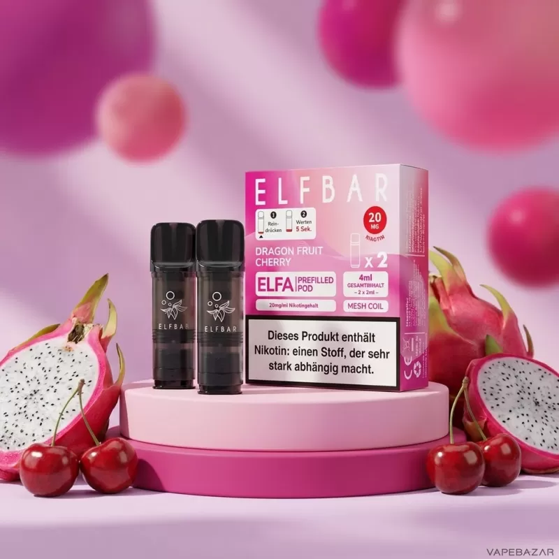 ELFBAR ELFA Pods Dragon Fruit Cherry 20mg – 2er Pack