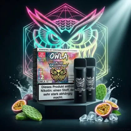 owla POD cactus passionfruit ice