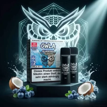 owla POD blueberry coco