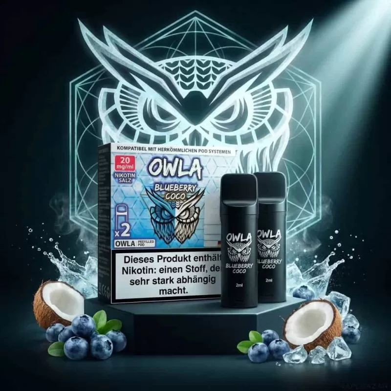 owla POD blueberry coco