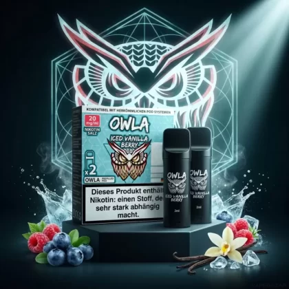 owla POD iced vanilla berry
